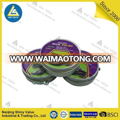 shoe polish for cleaning /tin box/multiple color /Waterproof